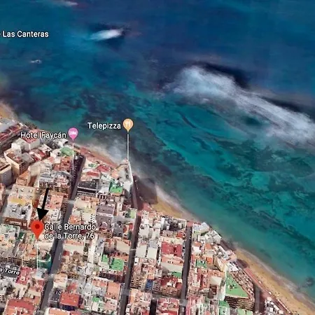 דירה Homeforguest Stylish And Modern Overlooking Las Canteras *